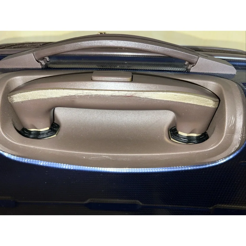 London Fog Small Rolling Hard Shell Suitcase Brentwood Style # 8400